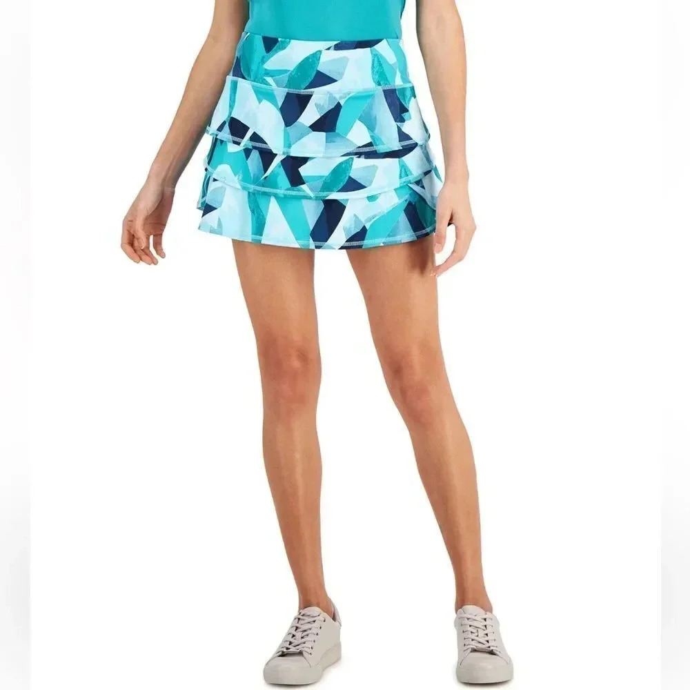 ID Ideology Active Texture Flounce Skort NWT